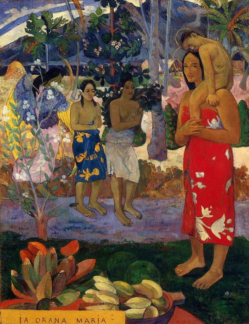 Paul Gauguin Hail Mary